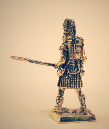 4.	 42-   ,  . 42th Royal Highland Regiment of Foot, Black watch.